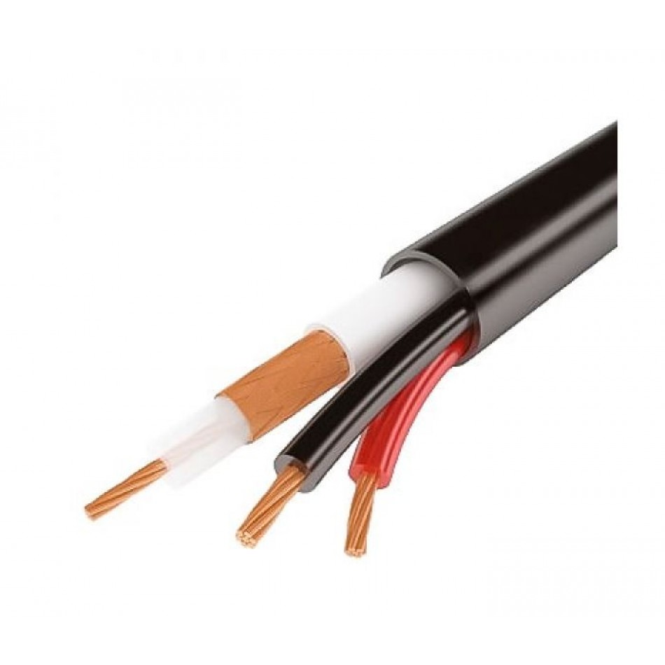 Кабель комбинированный 3C-2V+2х0.5,Outdoor черный купить кабель ...